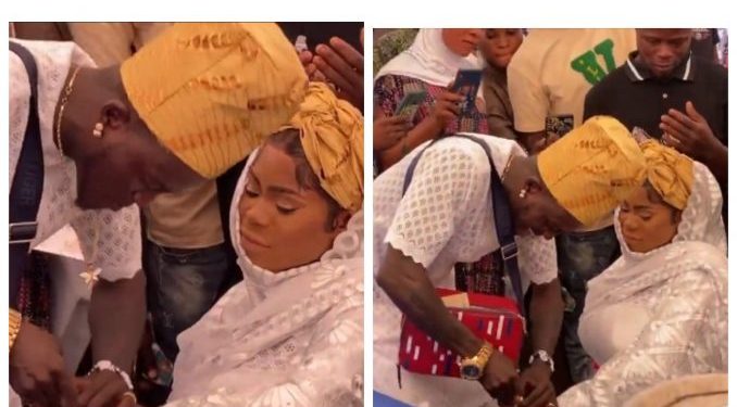 Singer Portable ties knot with Wife at child’s naming ceremony