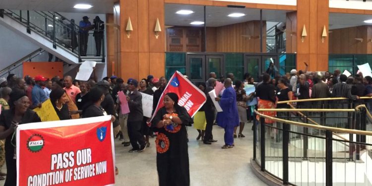 National Assembly Workers embark on strike