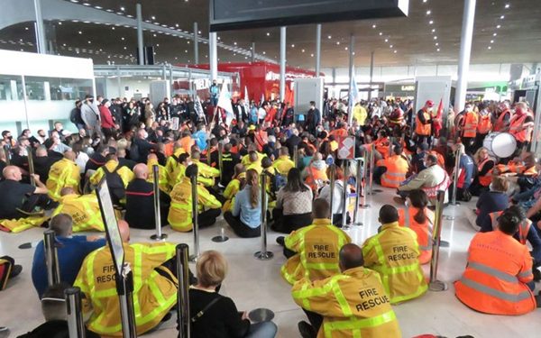 Airport Workers Embark On Strike In France