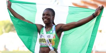 Amusan Wins World Athletics Championship Gold in the Women’s 100m Hurdles