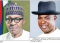 Buhari Felicitates with Minister of State for Petroleum Resources