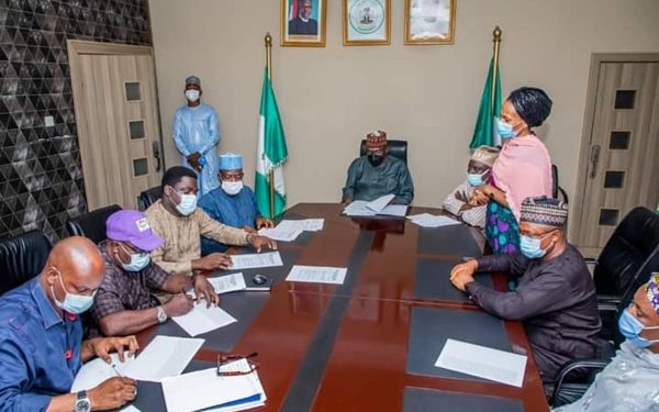 Kwara Government Signs Agreement with Labour Unions