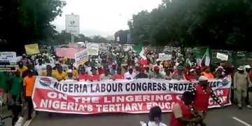 NLC Continues Protest Over University Unions Strike