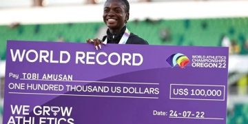 Nigerians React to Amusan’s Victory