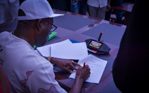 Soludo Signs Revised Budget