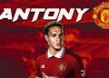 Antony Officially Joins Man Utd
