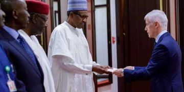 Buhari Receive Letters of Credence  from New Foreign Envoys