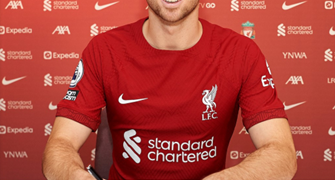 Diogo Jota Signs New Five-year Contract at Liverpool