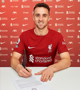 Diogo Jota Signs New Five-year Contract at Liverpool