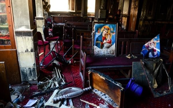 Dozen Die in Egypt Church Fire