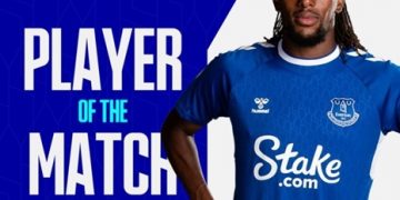 Iwobi Named Man of the Match in Everton’s Win Against Fleetwood Town