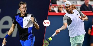 Kyrgios Beat Medvedev at the Canadian Open