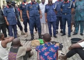 NSCDC Arrests Suspected Vandals in Delta