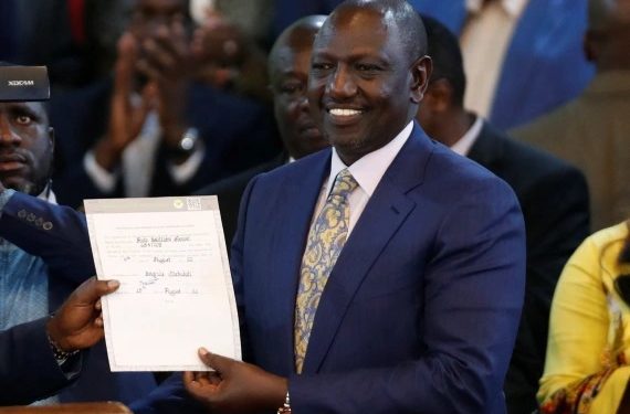 Ruto Wins Kenyan Presidential Election