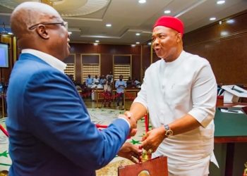 Uzodimma Calls for Collaboration in Eliminating Oil Bunkering