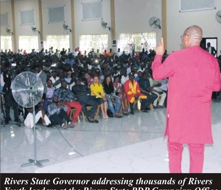 Wike Assures Youths of Job Employment