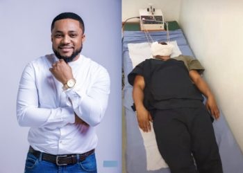 Godfrey Celebrates Being Healed from Paralysis