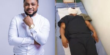 Godfrey Celebrates Being Healed from Paralysis