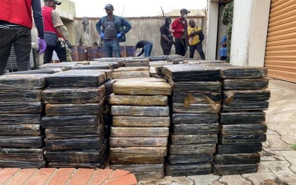 NDLEA Seizes 1,855kg of Illicit Drugs.