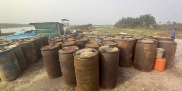 NSCDC Discovers Dump Site for Illegally Refined Petroleum Products