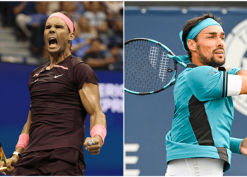 Nadal Beats Fogini in US Open