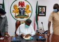 Ugwuanyi Signs Agreement with Nigeria Sovereign Authority