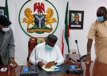 Ugwuanyi Signs Agreement with Nigeria Sovereign Authority