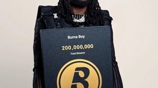 Burna Boy Becomes Most Streamed Artist