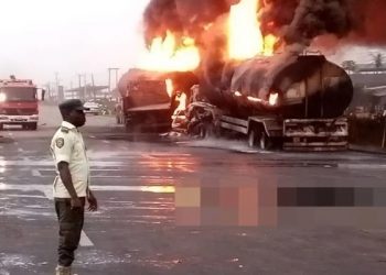 FRSC Confirms Tanker Explosion Along Lagos-Ibadan expressway