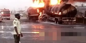 FRSC Confirms Tanker Explosion Along Lagos-Ibadan expressway