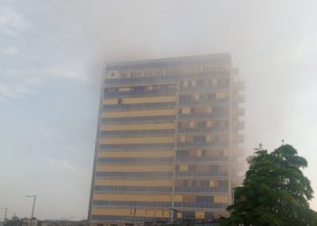 Fire Guts Lagos WAEC Office