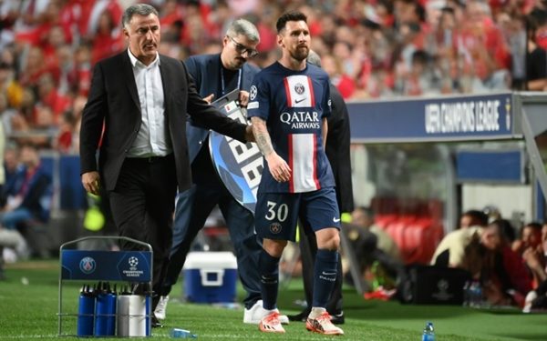 Messi to Miss Champions League Fixture with Benfica