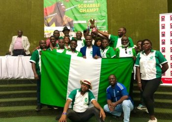 Minster of Sports Congratulates Scrabble Championship Winner