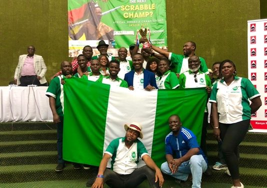 Minster of Sports Congratulates Scrabble Championship Winner
