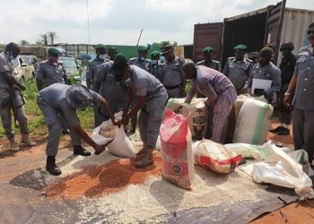 Nigeria Customs Intercept Ammunition and Contraband
