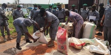 Nigeria Customs Intercept Ammunition and Contraband
