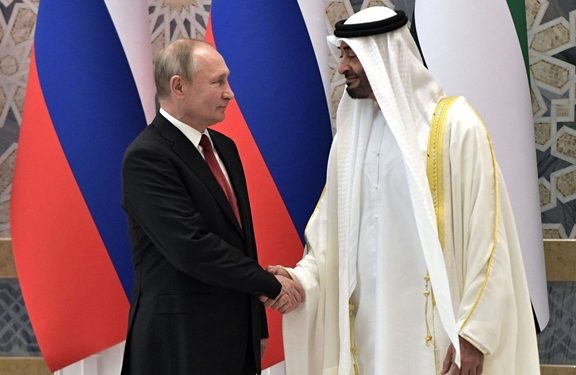 UAE President to Visit Russia Today