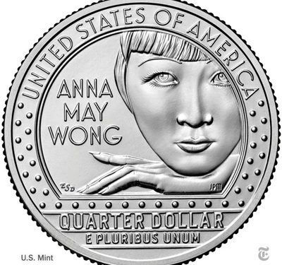 Wong to Feature on US Currency
