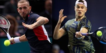 Britain’s Evans Loses to Tsitsipas
