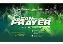 CAN Declares National Day of Prayer