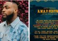 Davido Postpones Atlanta Festival