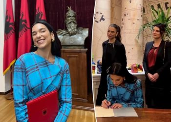 Dua Lipa Gets Albanian Citizenship