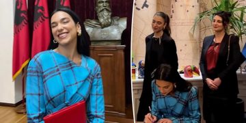 Dua Lipa Gets Albanian Citizenship