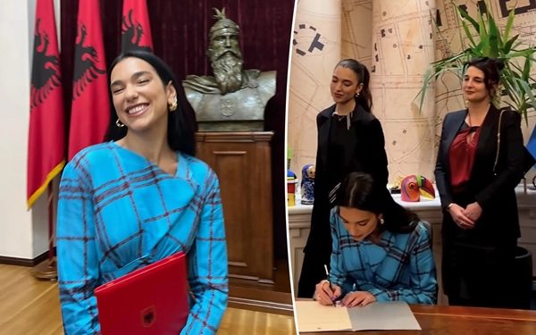 Dua Lipa Gets Albanian Citizenship
