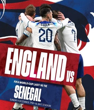 England Qualifies for Round of 16