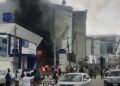 Fire Guts Bank Building in Lagos