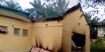 Gunmen Set INEC Office Ablaze in Ebonyi