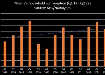 Nigerians Spend N57.1 trillion on Household Items