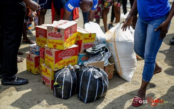 Nkemjika Foundation donates relief materials to flood victims