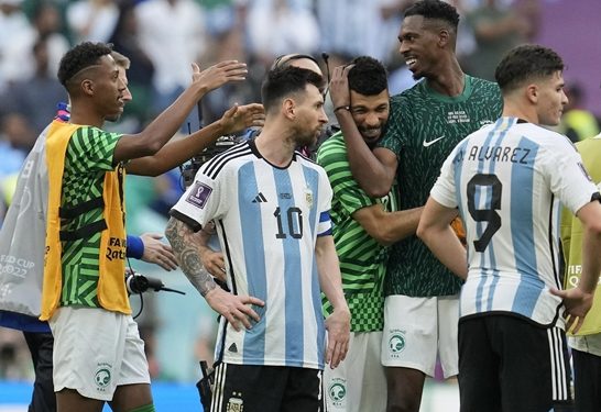 Saudi Arabia Defeats Argentina 2-1